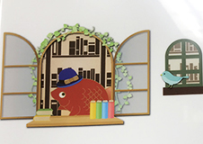 図書館スタンプラリー「ちゅらりん」オリジナルクリアファイルをもらおう!@江戸川区立中央図書館
