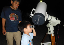 親子で楽しむ星空教室を開催しました＠埼玉県春日部市立庄和図書館