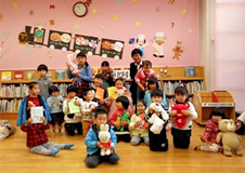 ぬいぐるみのおとまり会＠大和高田市立図書館