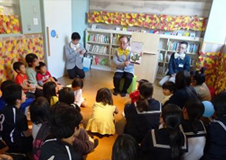 「読みメン隊参上！特別おはなしかい」in きらりブックフェタ2018＠新富町図書館
